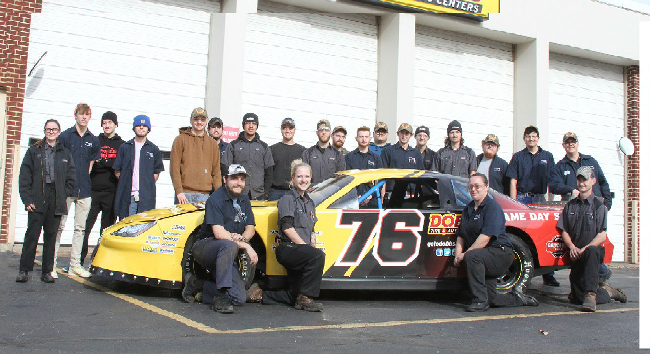 Dobbs Donate Race Car