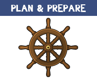 Ship Wheel - Plan & Prepare