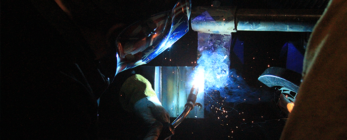 Student Welding