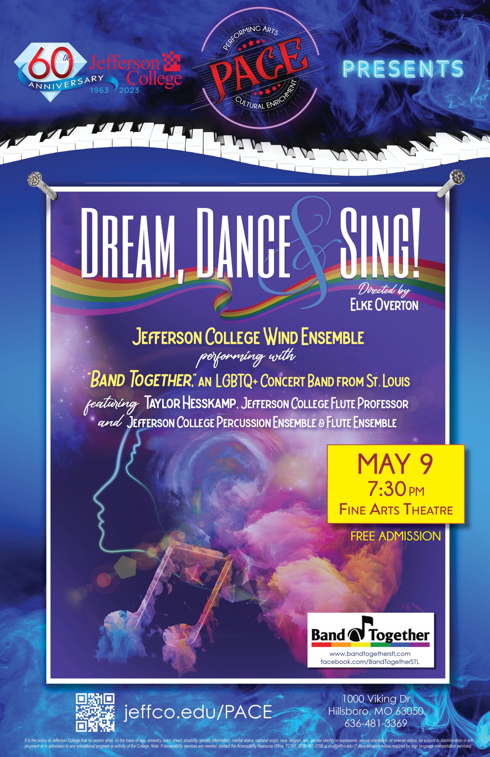 May 2023 Wind Ensemble poster