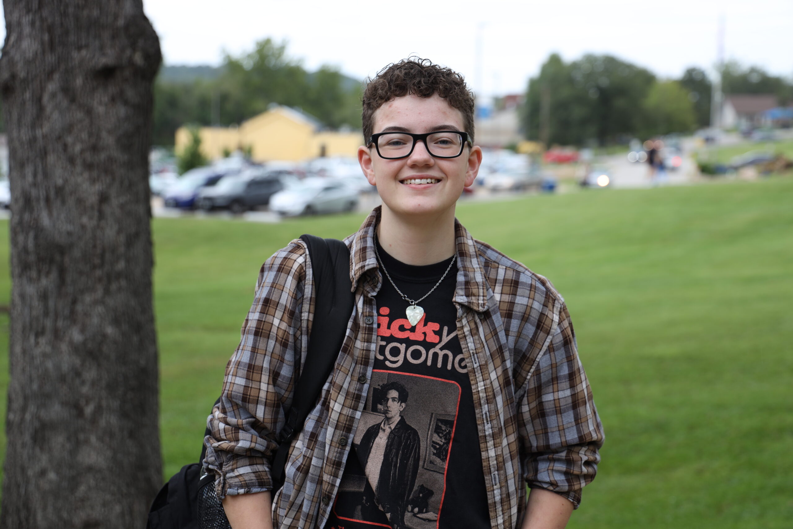 Student on campus.